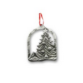 Solid Pewter Ornament (2"x 1.75" Christmas Tree)